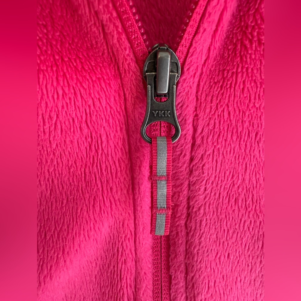 Columbia Benton Springs Bright Pink Full-Zip Fleece *GOOD USED CONDITION* - Picture 7 of 12